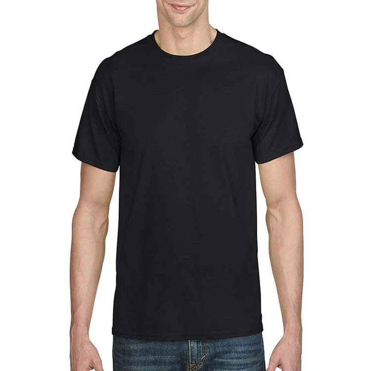 Irregular Gildan Dryblend T-Shirt. Black Small 1