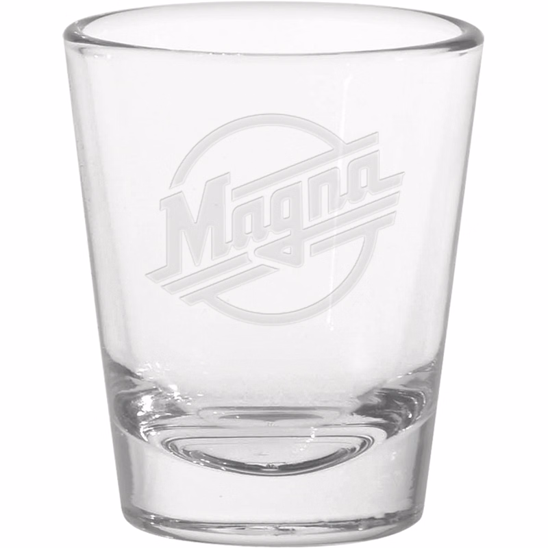1.75 oz. Tapered Shot Glass - Deep Etched