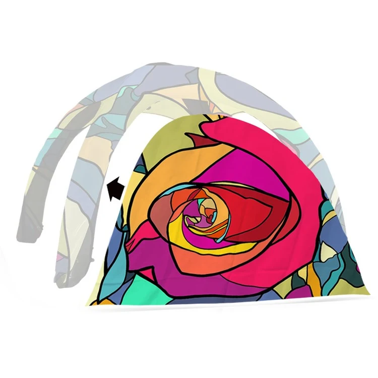 Inflatable Tent Printed 10' Wall 1