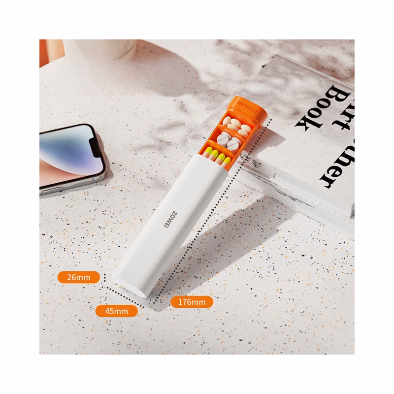 Weekly Travel Pill Box Portable Vitamin Case