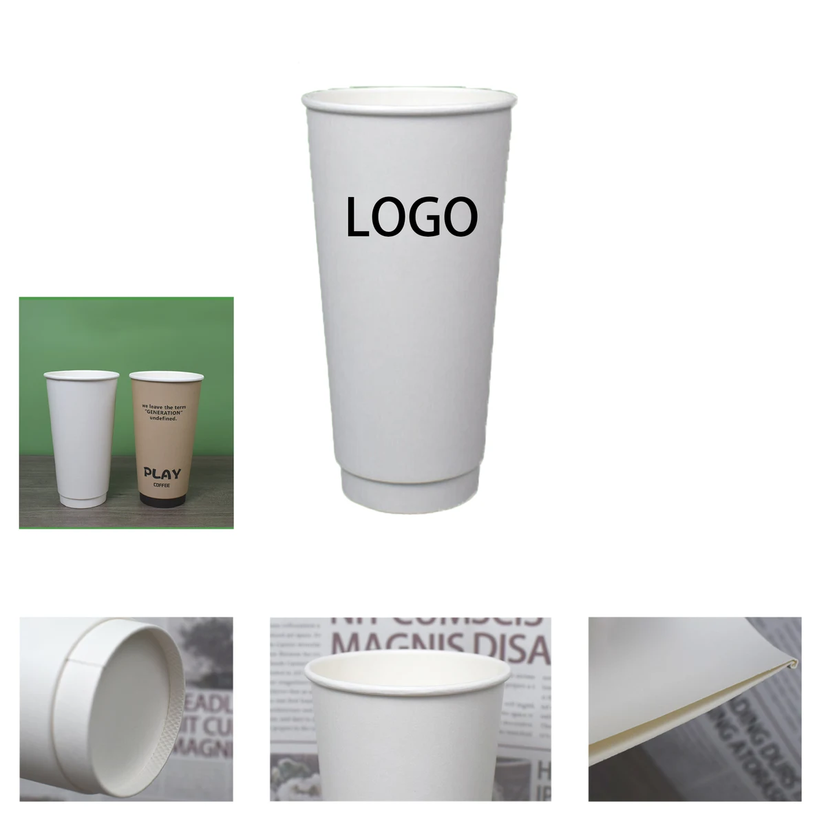 Anti-scald Disposable Coffee Cups 1