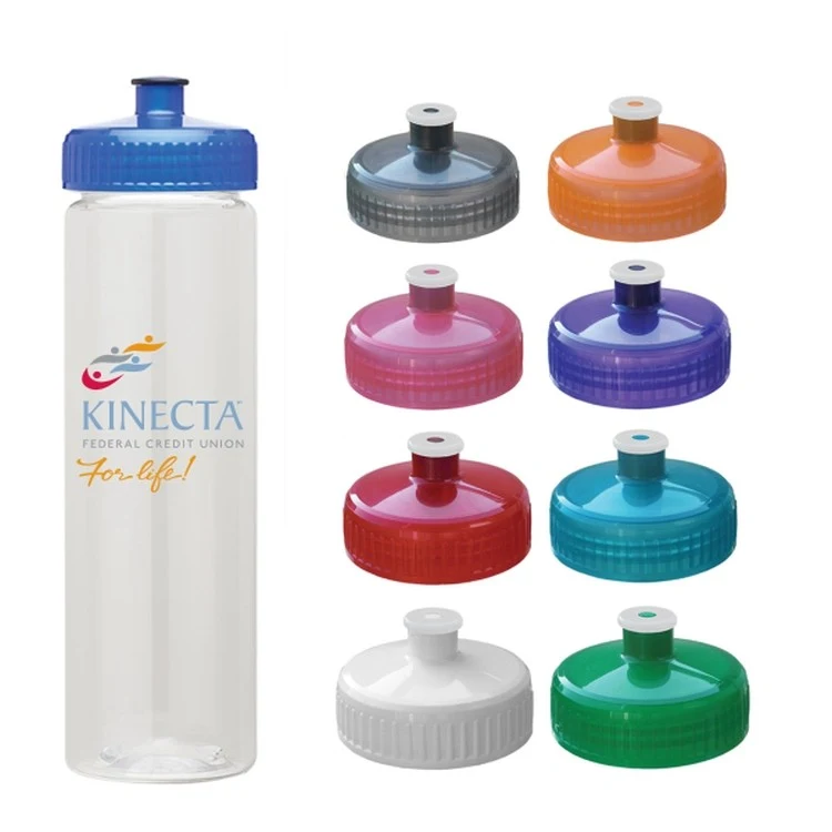 25 oz. Plastic Water Bottle w/ Push Pull Lid 1