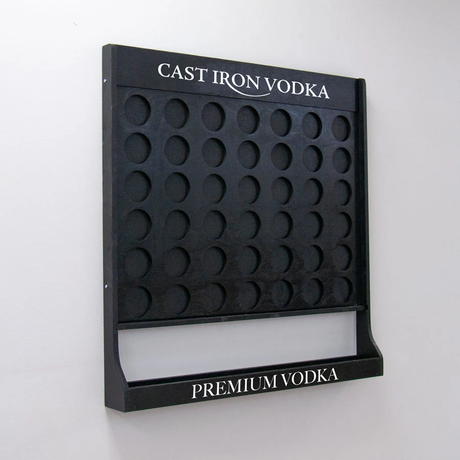 Four In A Row Game - Wall (Full Print and Full Color, Printed Pucks) 1