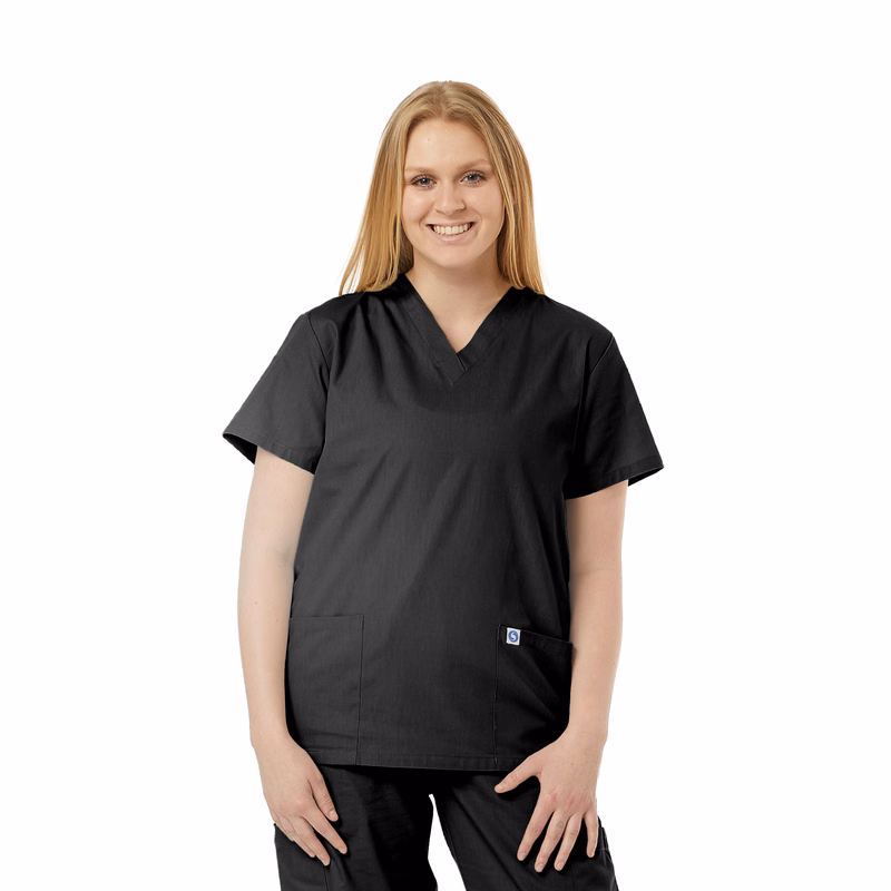 Unisex V-Neck Scrub Tunic