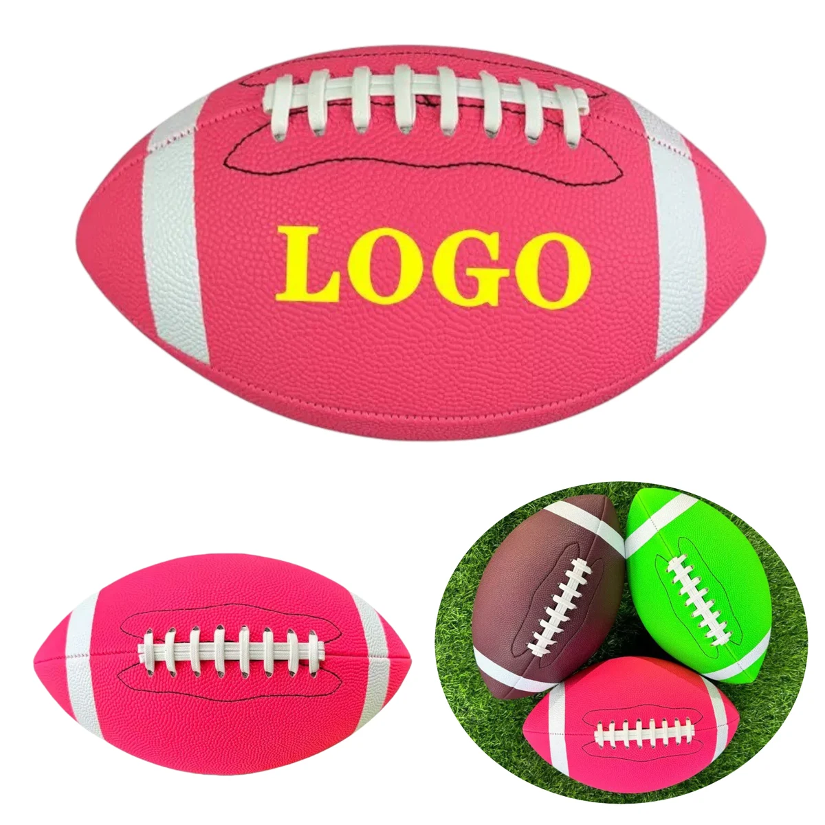 Customizable American Football Rugby MOQ100 1