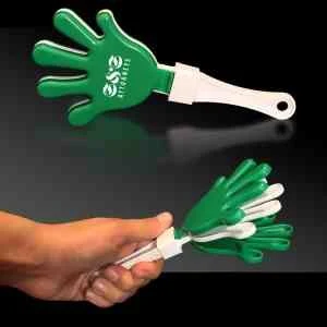 Green White & Green Hand Clapper 1