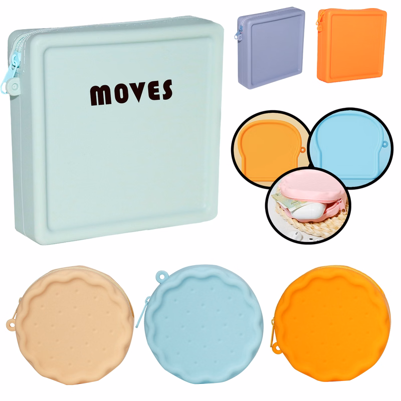 Macaroon Silicone Coin Purse