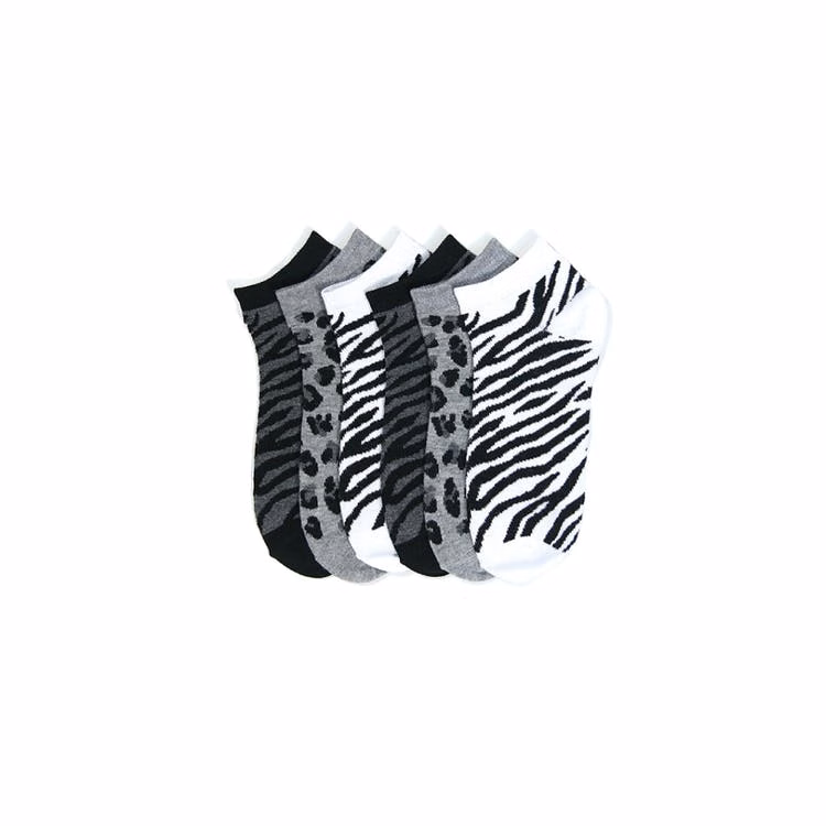 Women's Ankle Socks - Animal Print 3 Pack