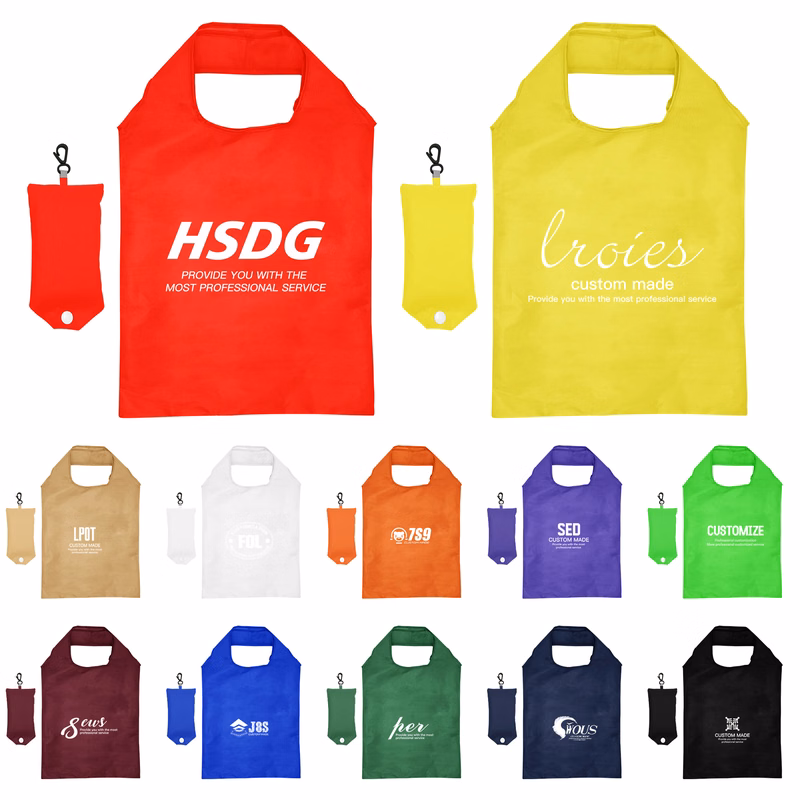 Vest Shaped Foldable Pouch