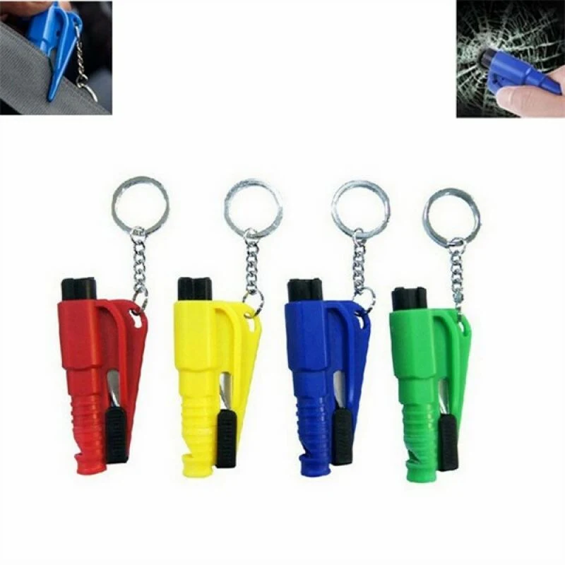 3 in 1 Car Safety Hammer Window Breaker Escape Tool 1