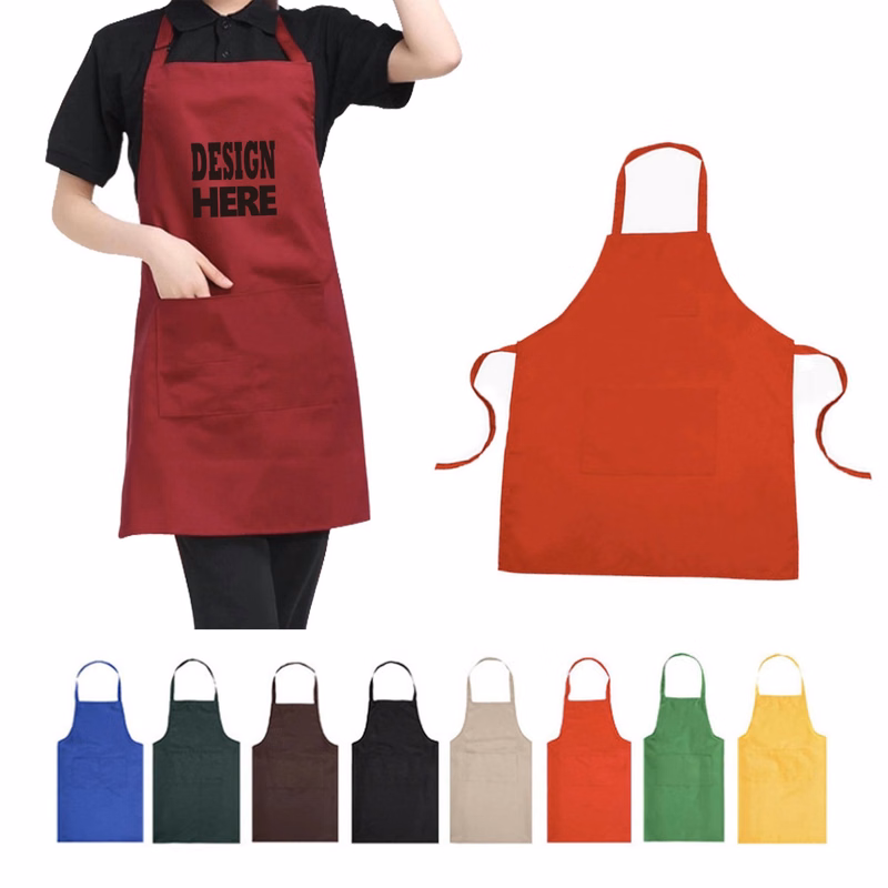 Waterdrop Resistant Kitchen Apron
