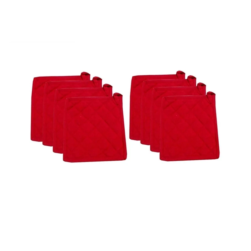 6in x 6in Square Solid Color Pot Holder 1