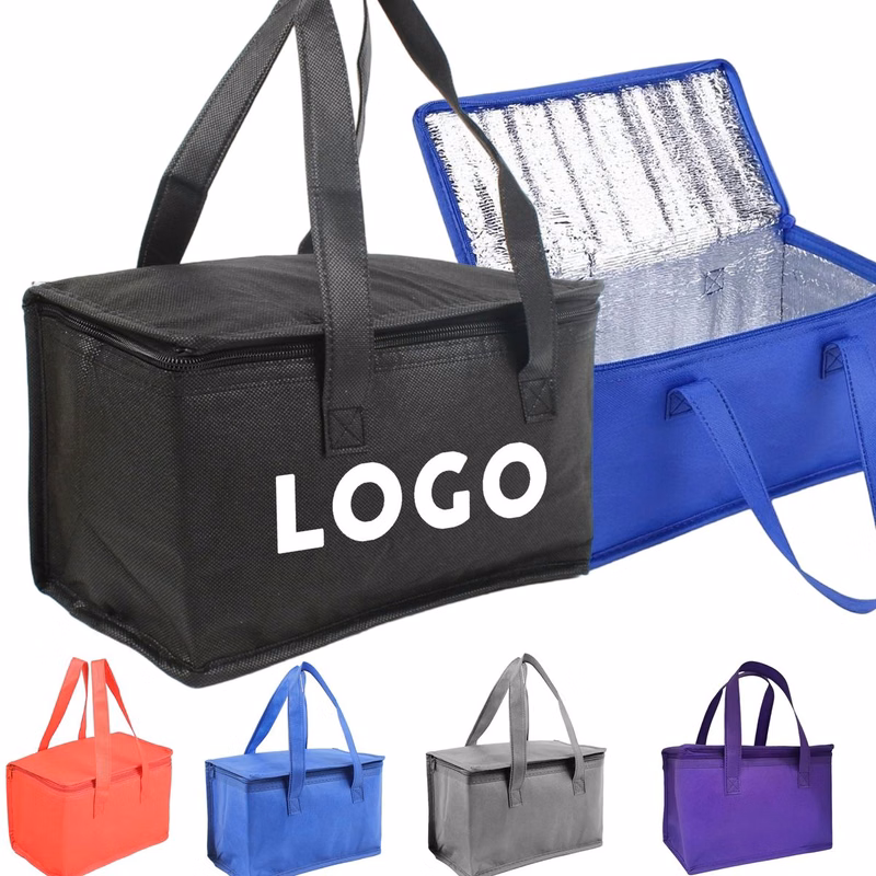 Non-Woven Fabric Portable Waterproof Aluminum Foil Insulated Bag
