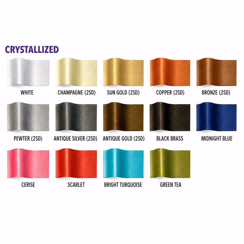 Stock Crystallized Tissue Paper
