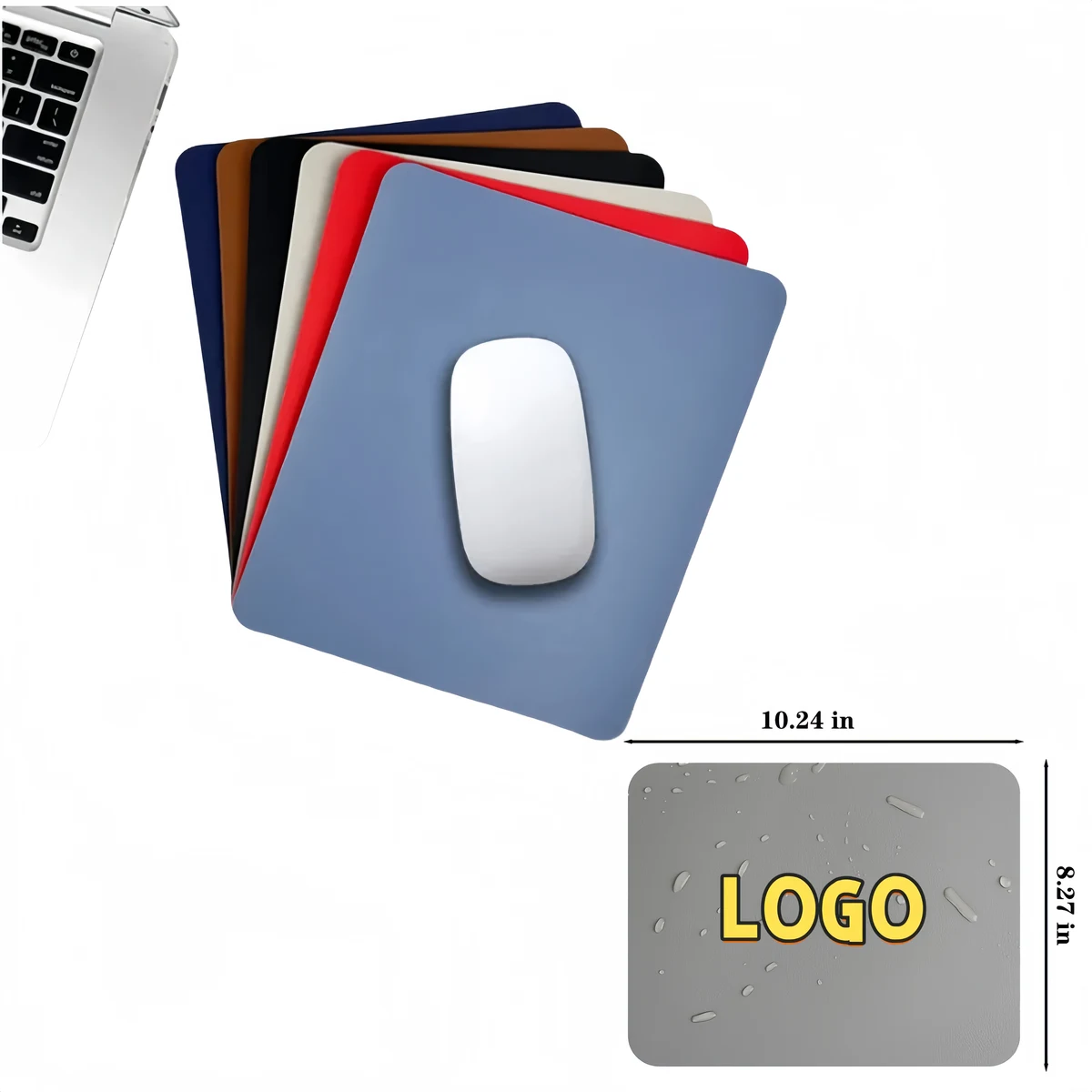 DeskMate PU Leather Mouse Pad 1