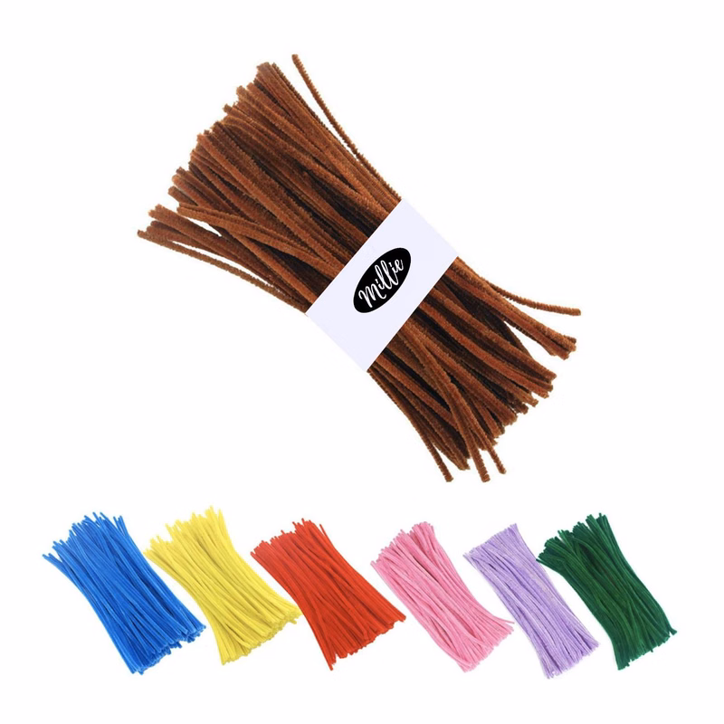 Assorted Colourful Stems for Art Children's Craft Supplies