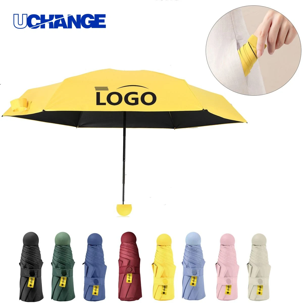 Portable Pocket Umbrella for Rain 1