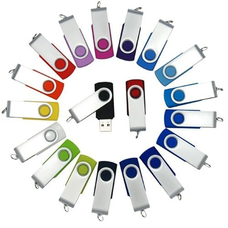 Swing Drive SW Flash Drive w/ Metal Swivel Cover (8 GB) 1