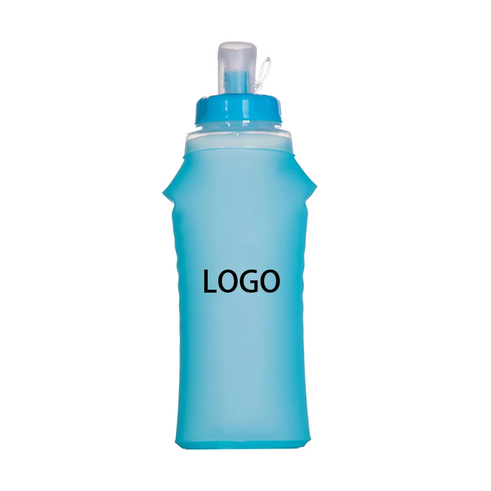 16Oz Reusable Collapsible TPU Outdoor Sports Water Bag 1