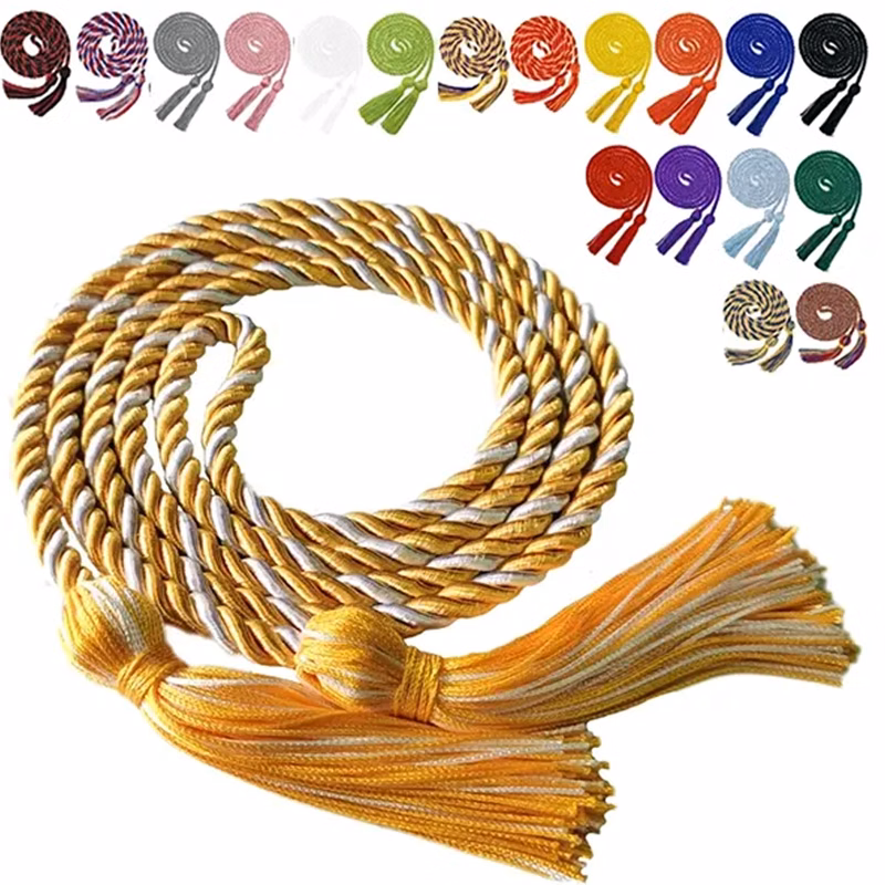 Multi-Color Braided Graduation Honor Cords