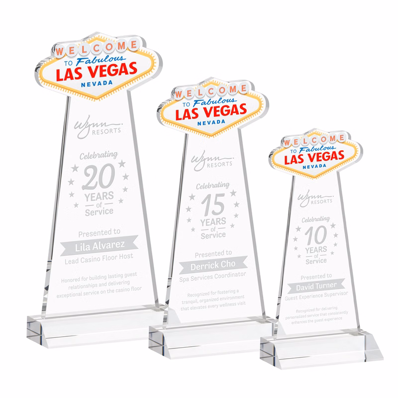Las Vegas Award - Clear