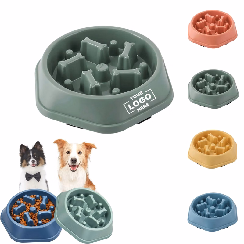 Slow Eating Anti Choking And Anti Slip Dog Bowl
