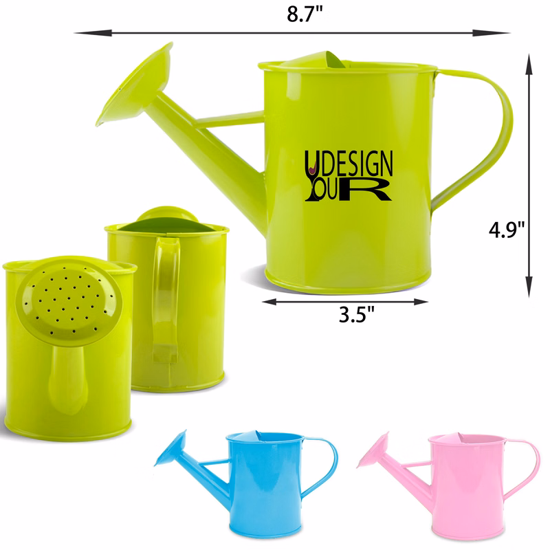 MOQ 50 PCS Stylish 20oz Gardening Iron Watering Can