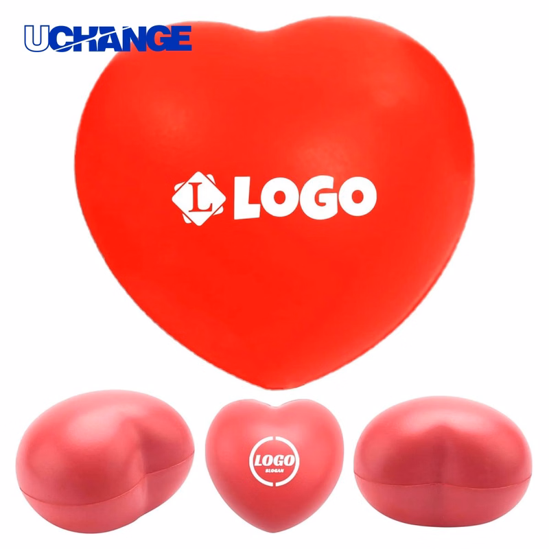 PU Heart-Shaped Stress Ball