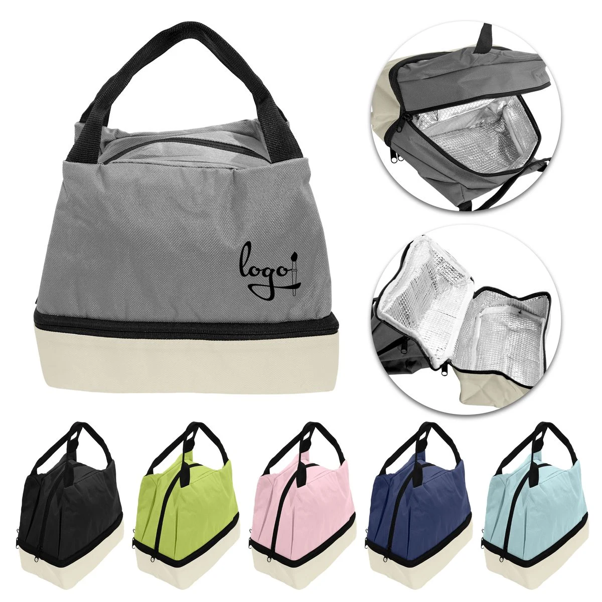 Double-Layer Reusable Lunch Bag 1