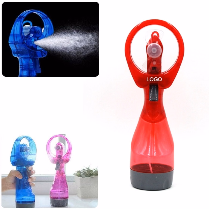 Cool Water Misting Handheld Fan