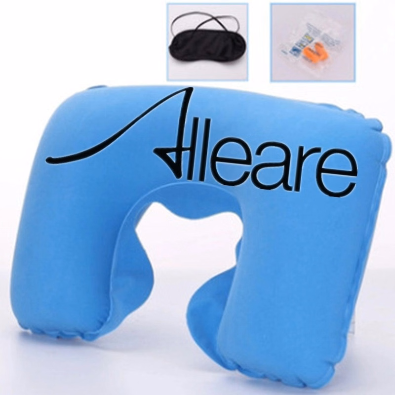 Neck Pillow, Sleep Mask, Ear Plug Set