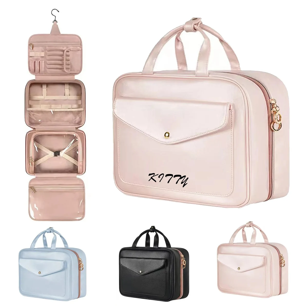Fashionable Travel Portable Storage Toiletry & Makeup Bag 1