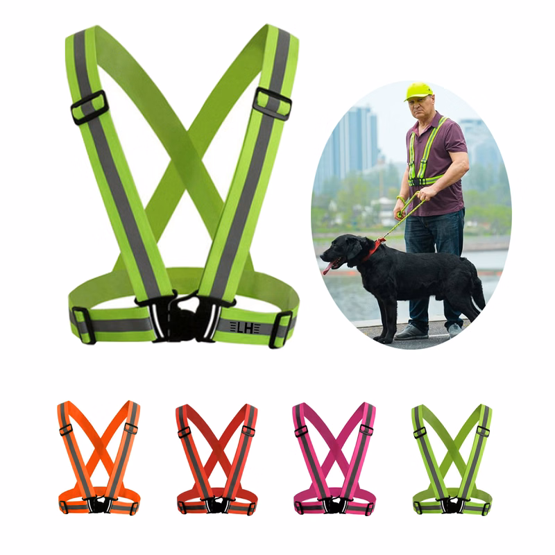 Night Running Cycling Reflective Safety Harness