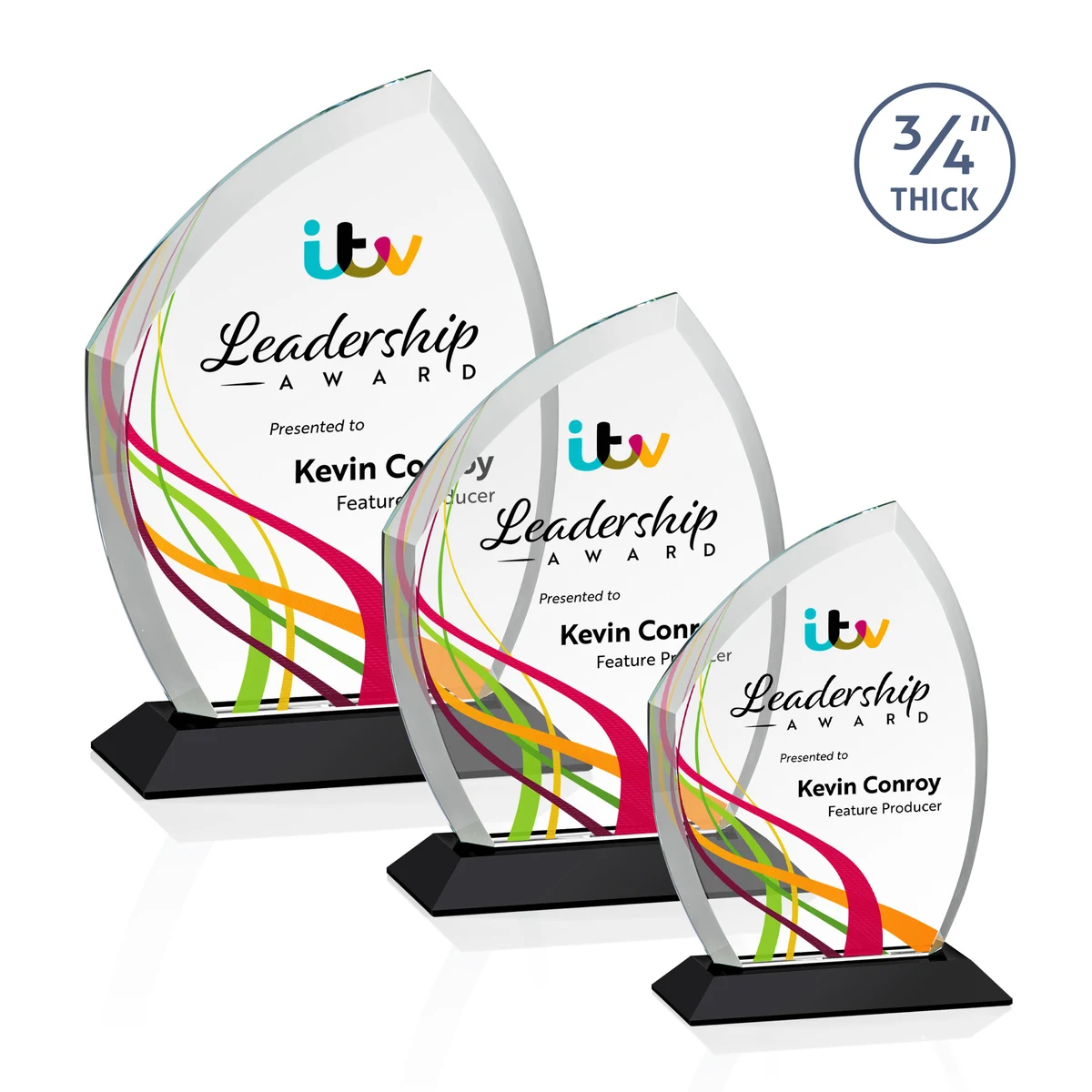 Daltry VividPrint™ Award - Black 1