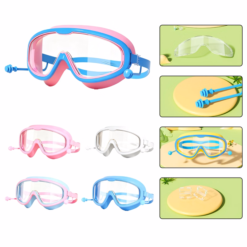 Kids Anti-fog Swim Goggles