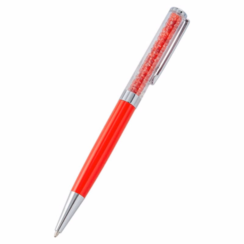 Refills Diamond Crystal Stone Metal Ballpoint Pen