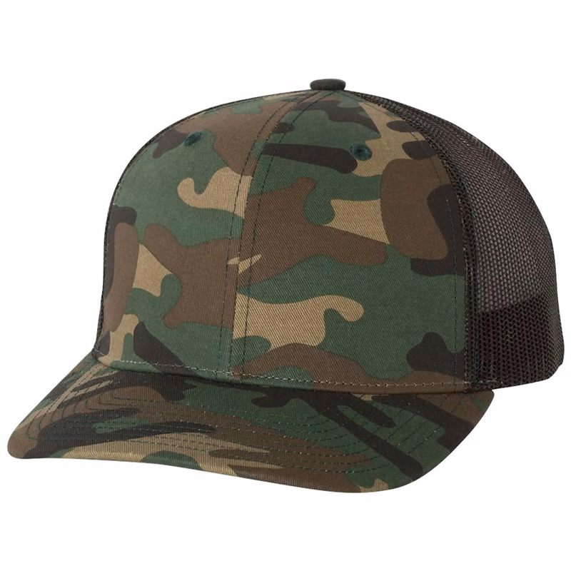 Richardson Patterned Snapback Trucker Cap