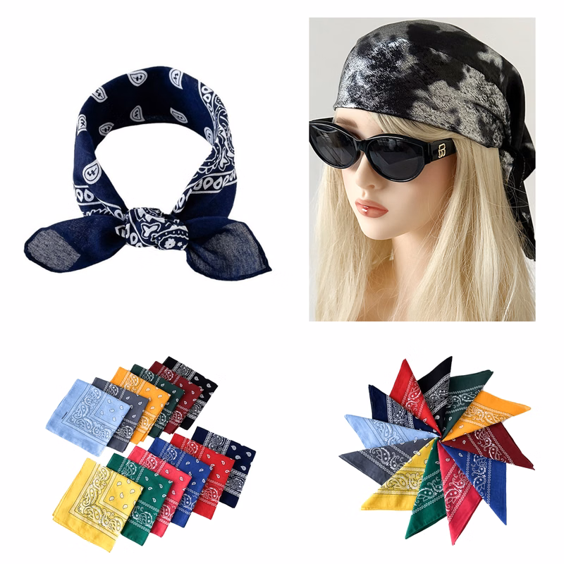 Custom-Made 100% Cotton Printed Bandana