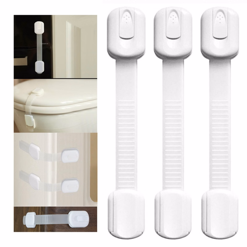 Baby Safety Cabinet Locks Adhesive Child Proofing Latches