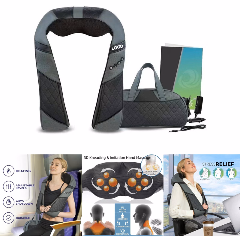 Neck and Shoulder Massager with Soothing Heat