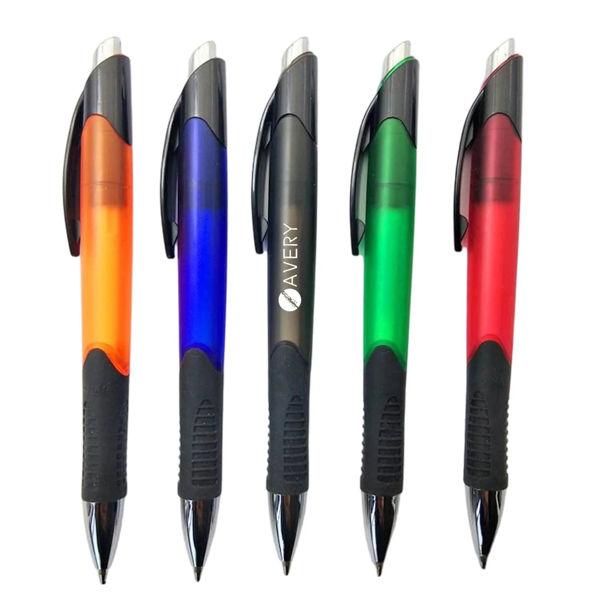 Plastic Ballpoint Click Pen, custom pen with logo imprint 1