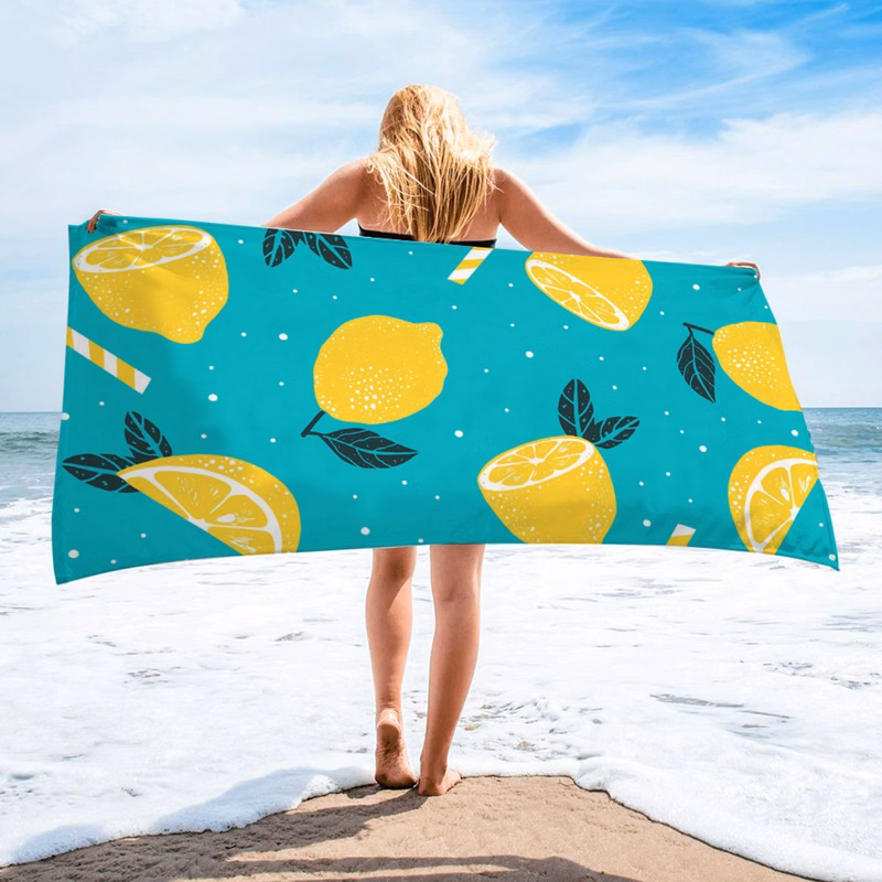 Standard Size Microfiber Beach Towel