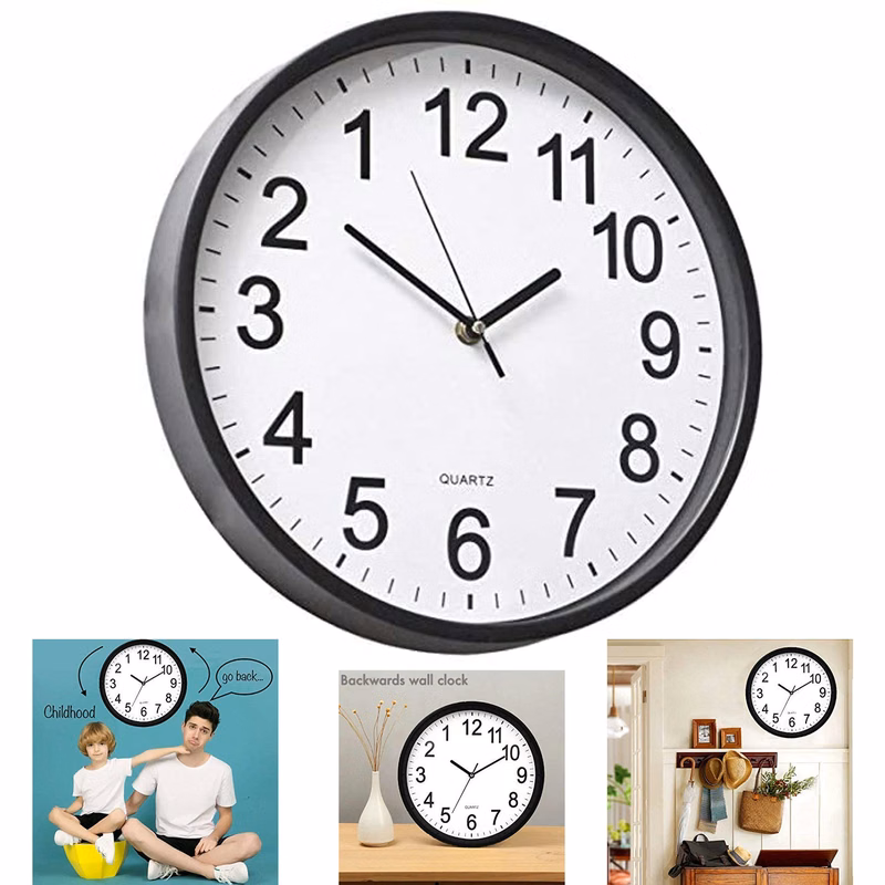 Backwards Wall Clock