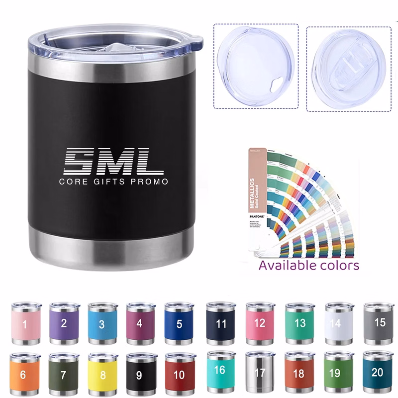10oz Whiskey Insulated Stainless Steel Glasses
