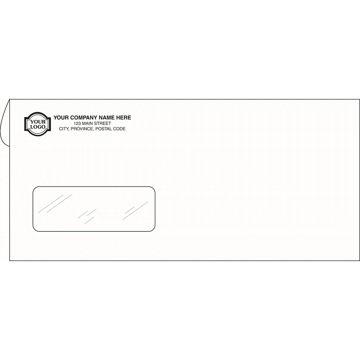 Window Envelopes - Single, Form Compatible 1