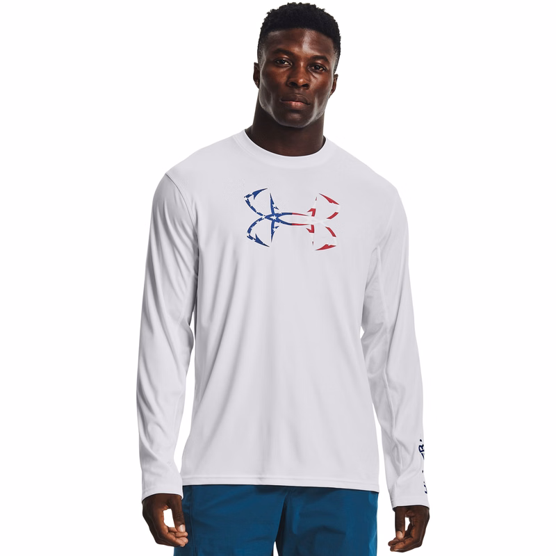 UA Iso-Chill Freedom Hook Men's Long Sleeve
