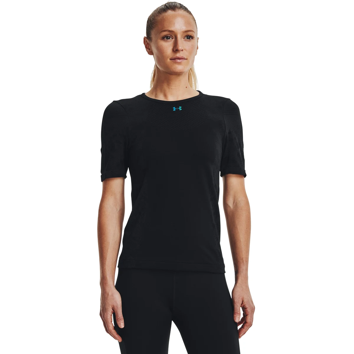 UA RUSH HeatGear Seamless Women's Short Sleeve 1