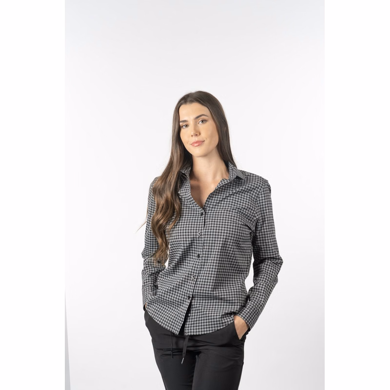 Burnside Women's "Burn" Woven Long Shirt