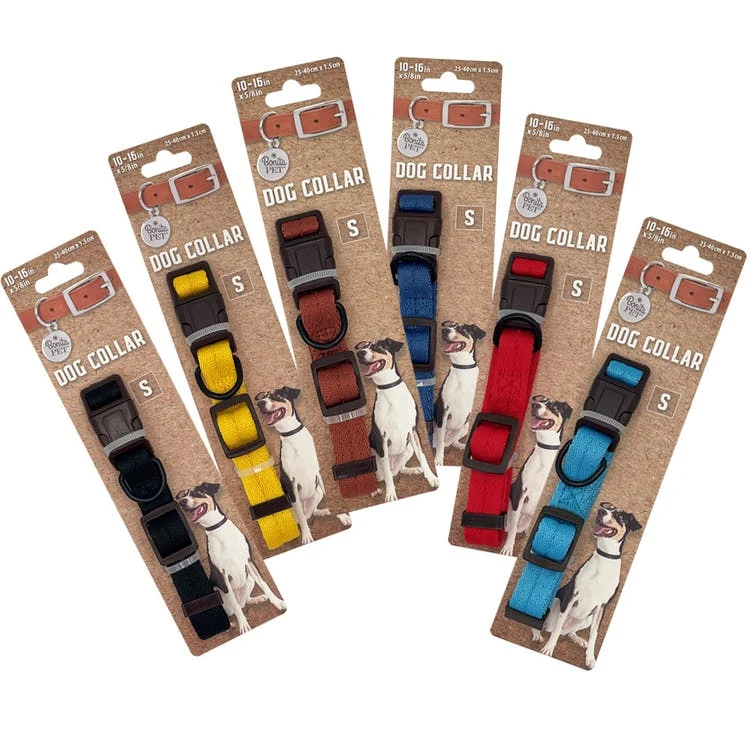Dog Collars - Assorted 10-16" 1