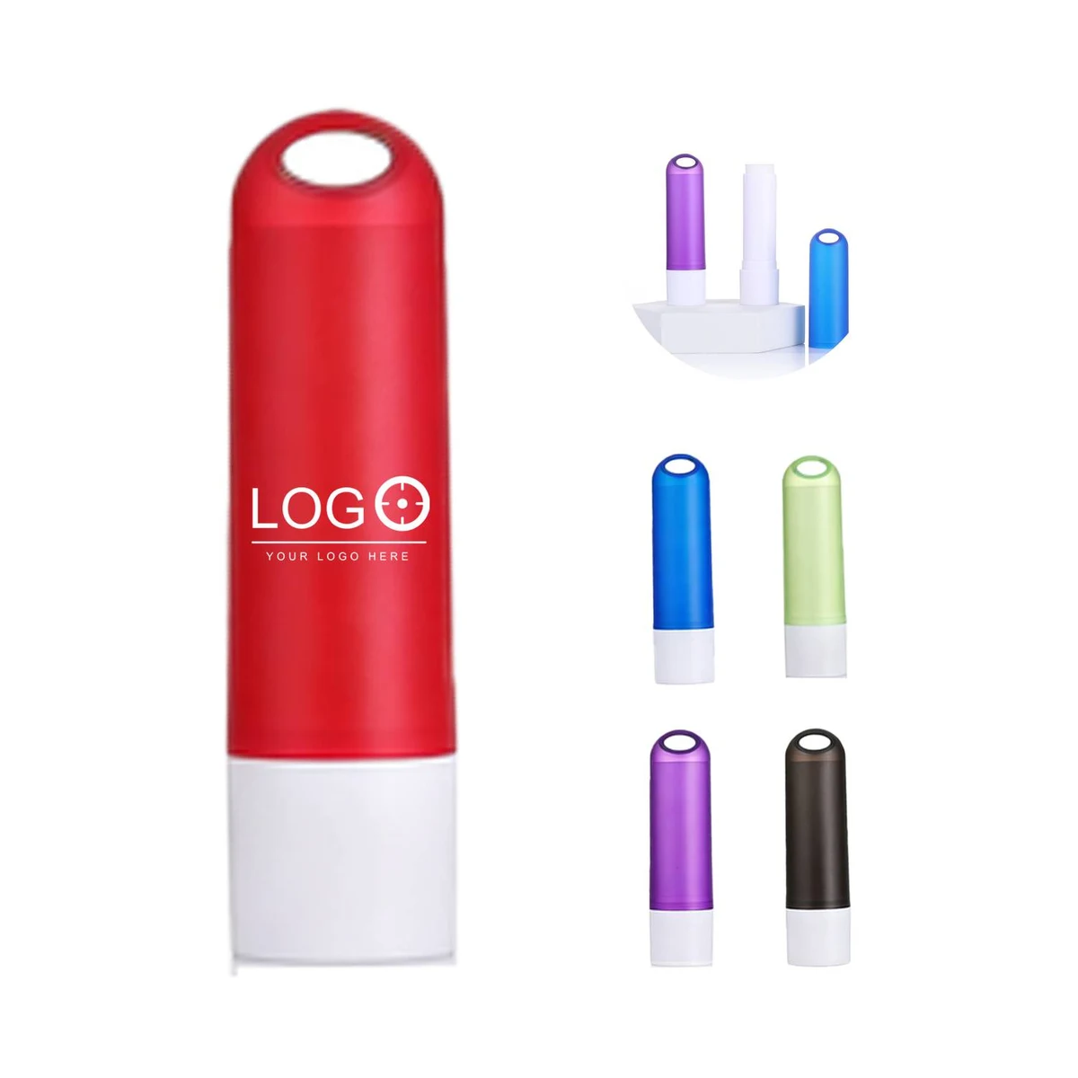 Plastic Lip Balm Tube Container 1
